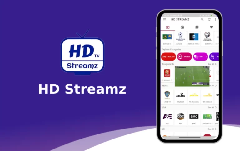 HD Streamz APK Official Download Watch Live Channels